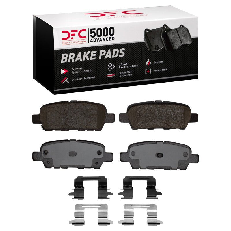 DFC 23 - 26 Nissan Z Rear 5000 Advanced Ceramic Brake Pads and Hardware Kit - BLOX Racing