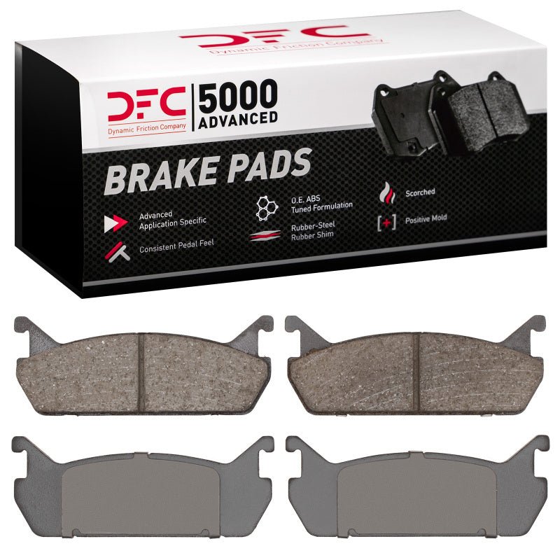 DFC 90 - 96 Ford Escort Rear 5000 Advanced Ceramic Brake Pads - BLOX Racing