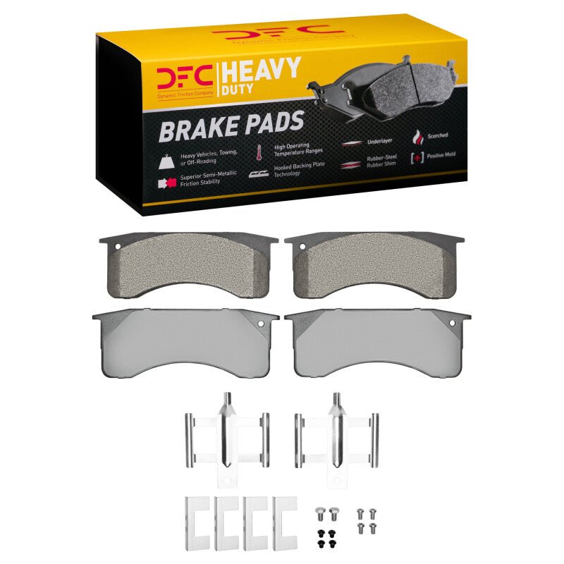 DFC 91 - 24 Blue Bird TC1000 Rear/Front Heavy Duty Pads and Hardware Kit - BLOX Racing