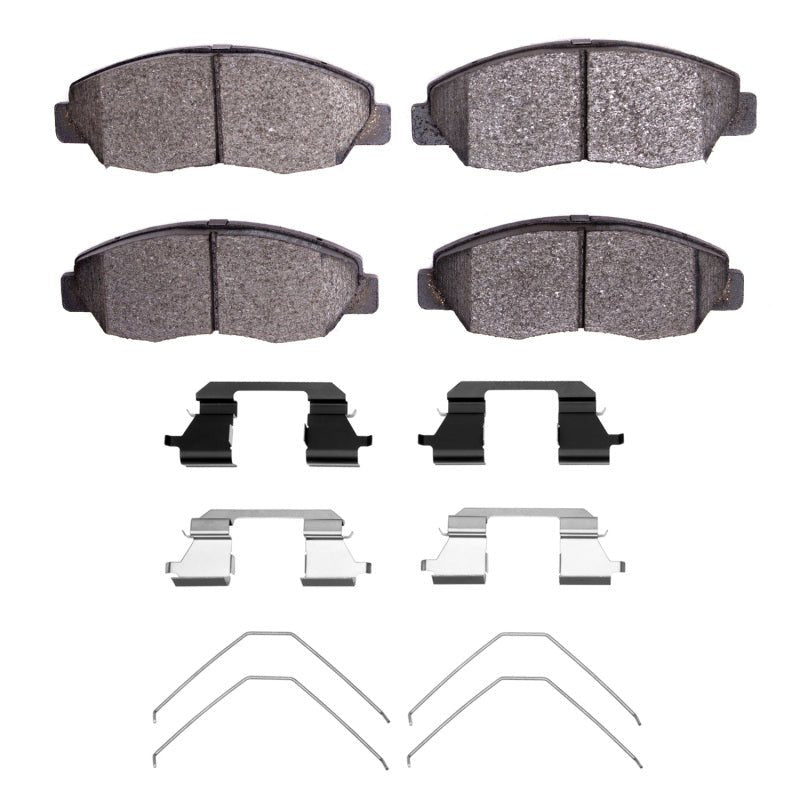 DFC 96 - 15 Acura EL Front Active Performance Pads and Hardware Kit - BLOX Racing