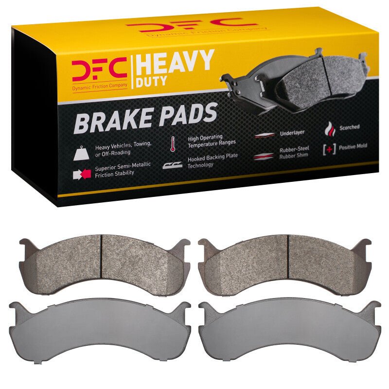 DFC 98 - 25 BEAVER MOTORCOACH CONTESSA Front/Rear/Fr & Rr Heavy Duty Pads - Semi Metallic - BLOX Racing