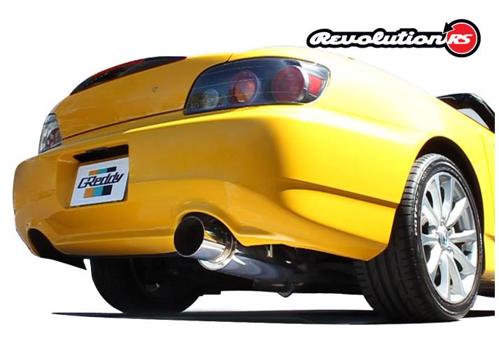 GReddy 00 - 08 Honda S2000 63.5mm Revolution RS Single Exit Cat - Back Exhaust - BLOX Racing