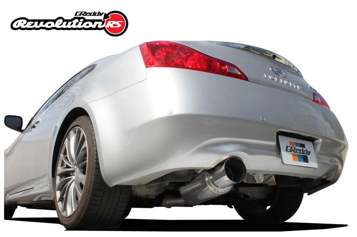 GReddy 07 - 14 Infiniti G37 Single Revolution RS Exhaust - BLOX Racing