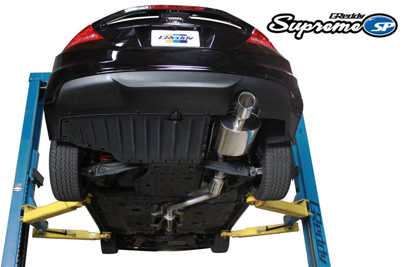 GReddy 12-15 Honda Civic Si Coupe 76mm Supreme SP Cat-Back Exhaust - BLOX Racing