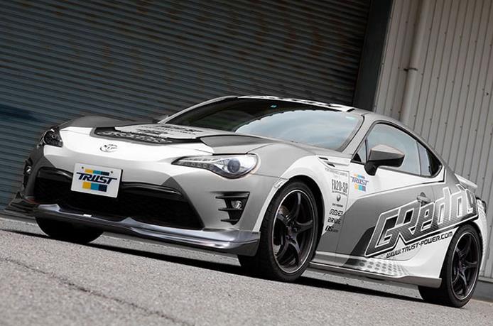 GReddy 17 - 20 Toyota 86 GRacer Front Lip Spoiler - BLOX Racing