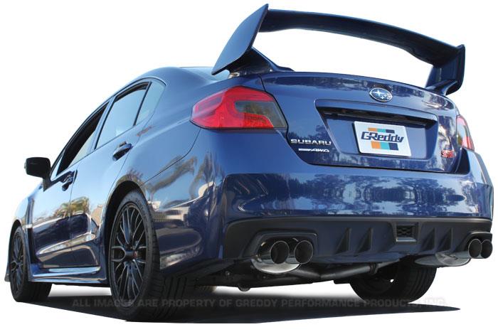 GReddy 2015 Subaru STI/WRX Sedan Supreme SP Exhaust - BLOX Racing
