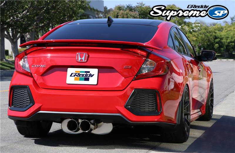 GReddy 2017+ Honda Civic SI Sedan Supreme SP Exhaust - BLOX Racing