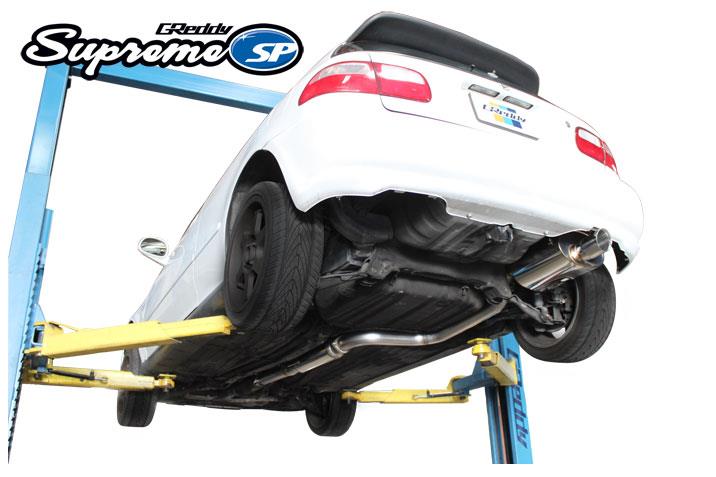 GReddy 92-95 Honda Civic EG Hatchback 76mm Turbo/Swap Supreme SP Cat-Back Exhaust - BLOX Racing