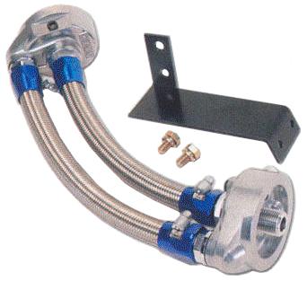 GReddy 93 - 97 Toyota Supra 2JZ - GTE Oil Filter Relocation Kit - BLOX Racing