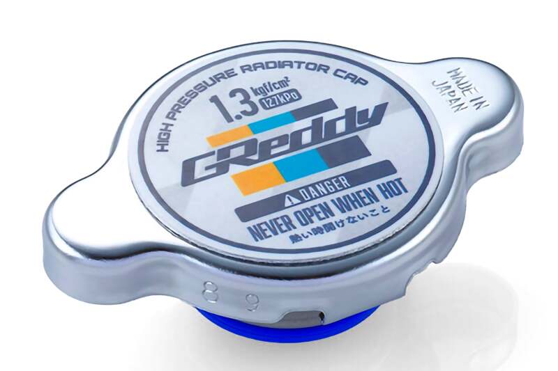 GReddy Type-S 1.3 Radiator Cap Most Nissan / Subaru / Mazda / Mitsubishi / Some Toyota - Brushed - BLOX Racing