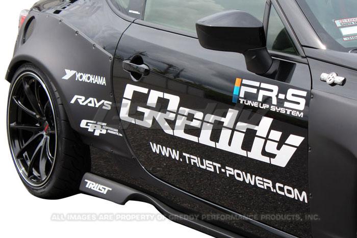 GReddy X Rocket Bunny Rear Over - Fender & Rear Bumper Trim (2 pcs) - BLOX Racing