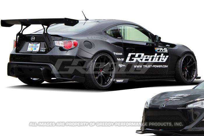 GReddy X Rocket Bunny Rear Over - Fender & Rear Bumper Trim (2 pcs) - BLOX Racing
