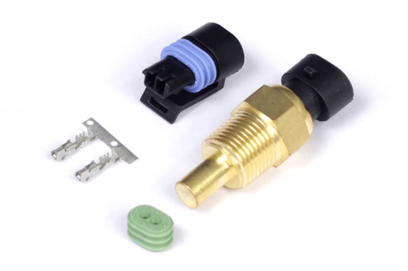 Haltech Coolant Temp Sensor 3/8 NPT 18 TPI (Incl Delphi Plug & Pins) - BLOX Racing