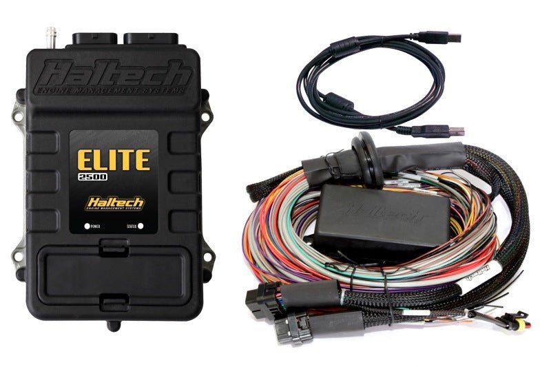 Haltech Elite 2500 Premium Universal Wire - In Harness ECU Kit - BLOX Racing
