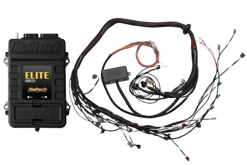 Haltech Elite 2500 Terminated Harness ECU Kit w/EV1 Injector Connectors - BLOX Racing