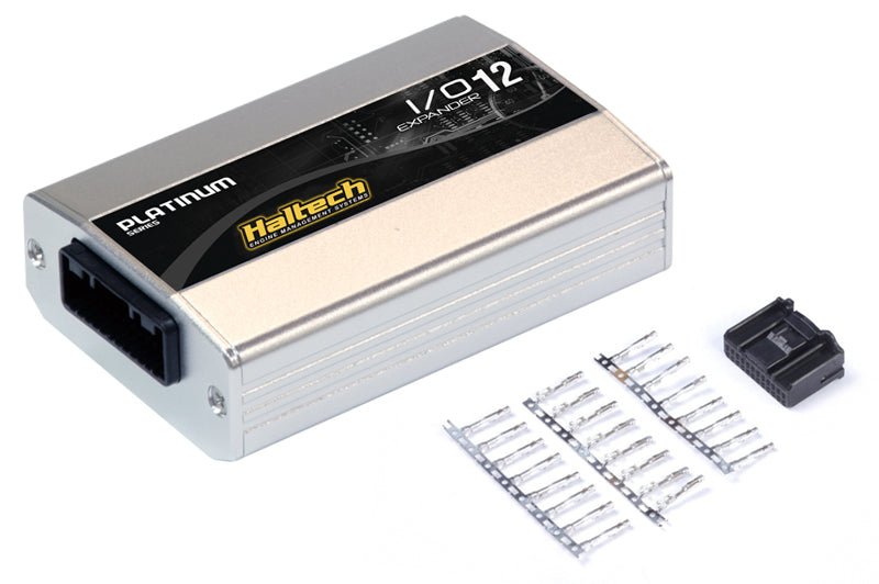 Haltech IO 12 Expander Box A CAN Based 12 Channel w/Plug & Pins - BLOX Racing