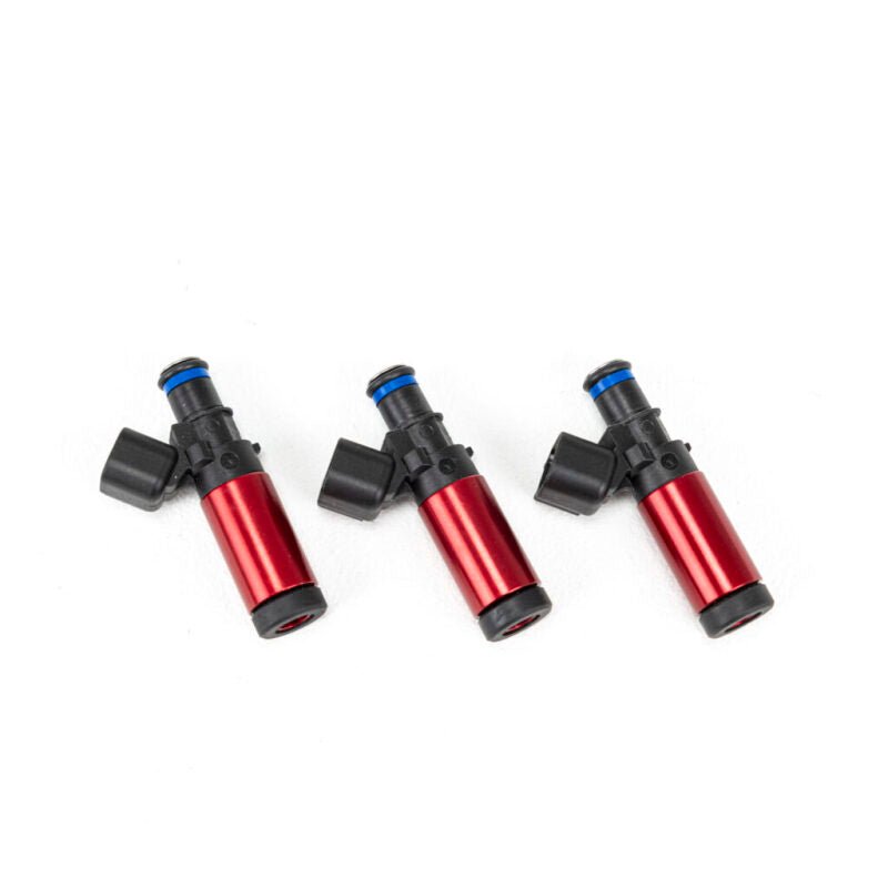 Injector Dynamics 1050-XDS Injector - 55mm Length - 11mm Machine Top - 34.55 D Adaptor (Set of 3) - BLOX Racing