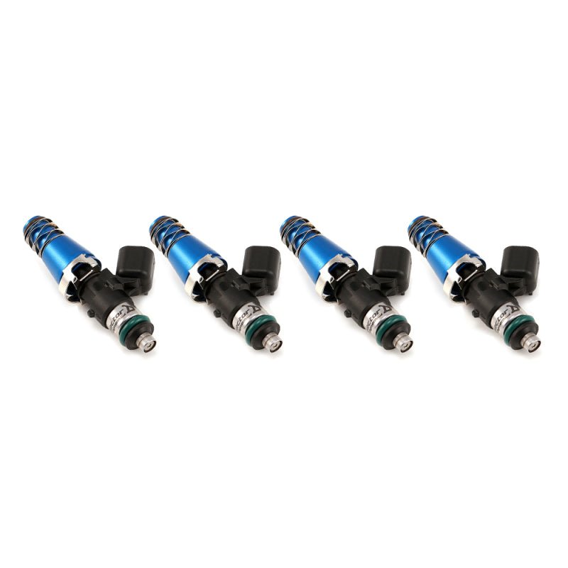 Injector Dynamics 1750-XDS - 60mm Length - 11mm Blue Top - 14mm Lower O-Ring (Set of 4) - BLOX Racing