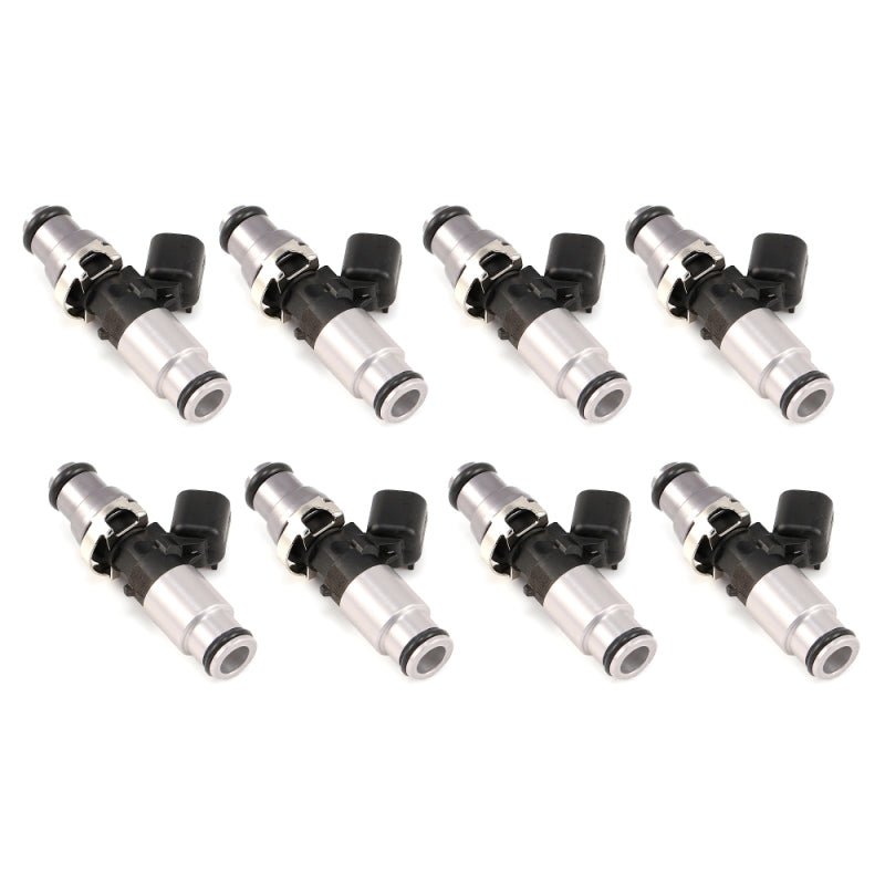 Injector Dynamics 2600 - XDS Injectors - 60mm Length - 14mm Top - 14mm Bottom Adapter (Set of 8) - BLOX Racing