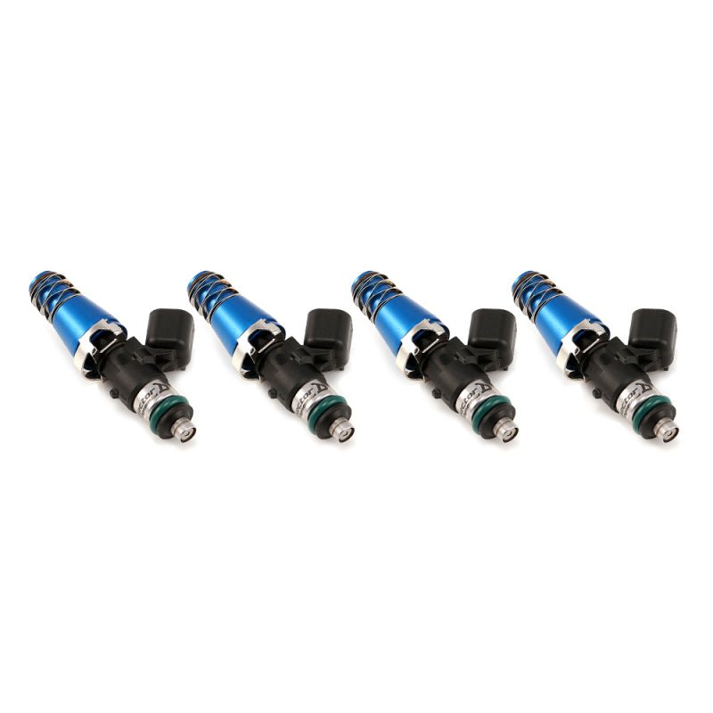Injector Dynamics ID1050X Injectors 11mm (Blue) Adaptors (Set of 4) - BLOX Racing