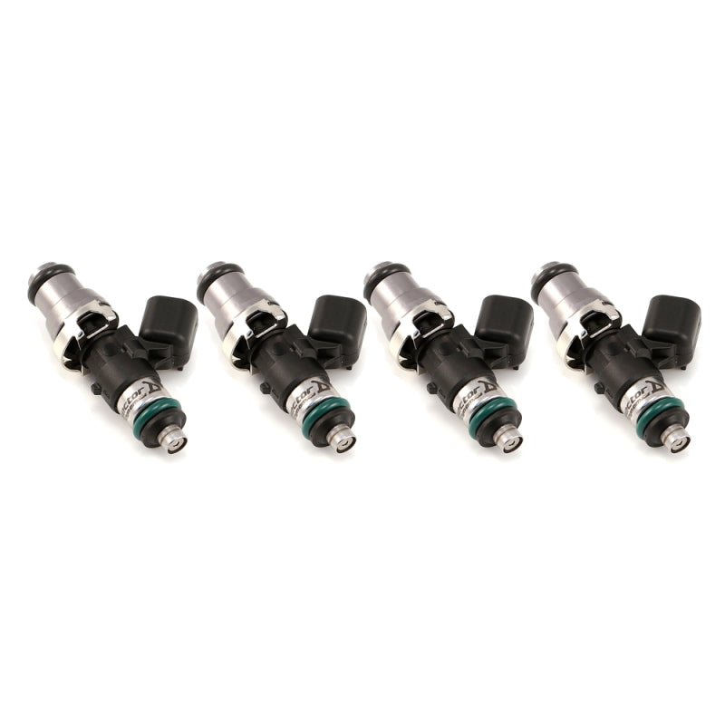 Injector Dynamics ID1050X Injectors 14mm (Grey) Adaptor Top (Set of 4) - BLOX Racing