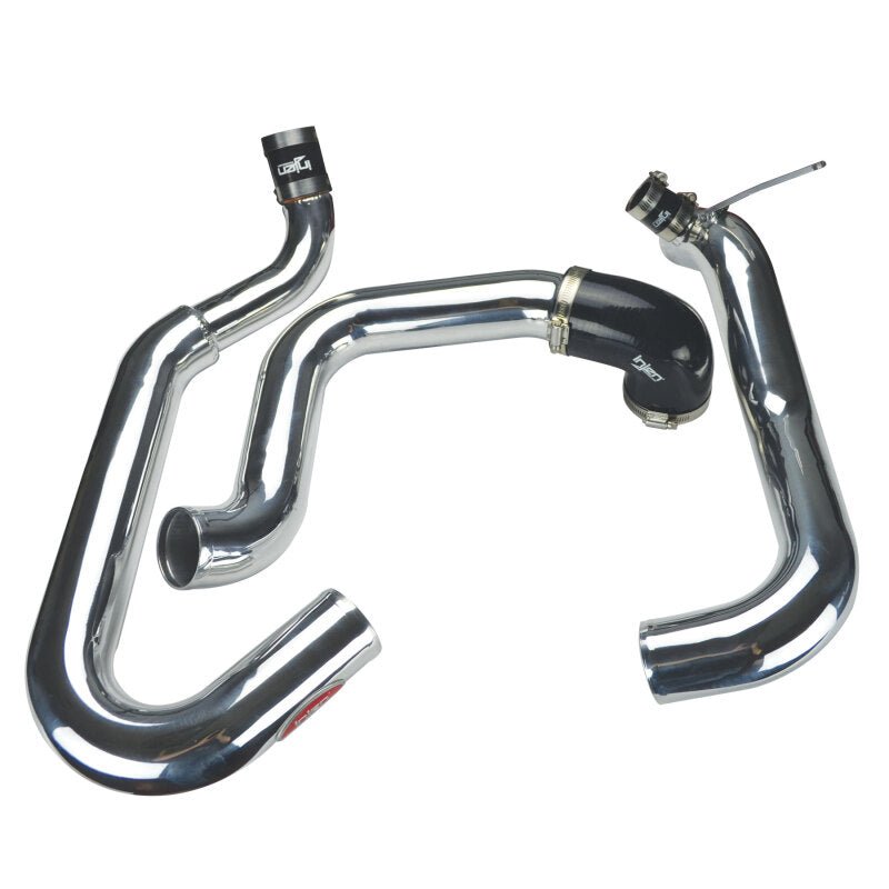 Injen 03-06 Evo 8/9/MR Cast Aluminum Intake System w/ Full Intercooler Piping Polished Short Ram Int - BLOX Racing