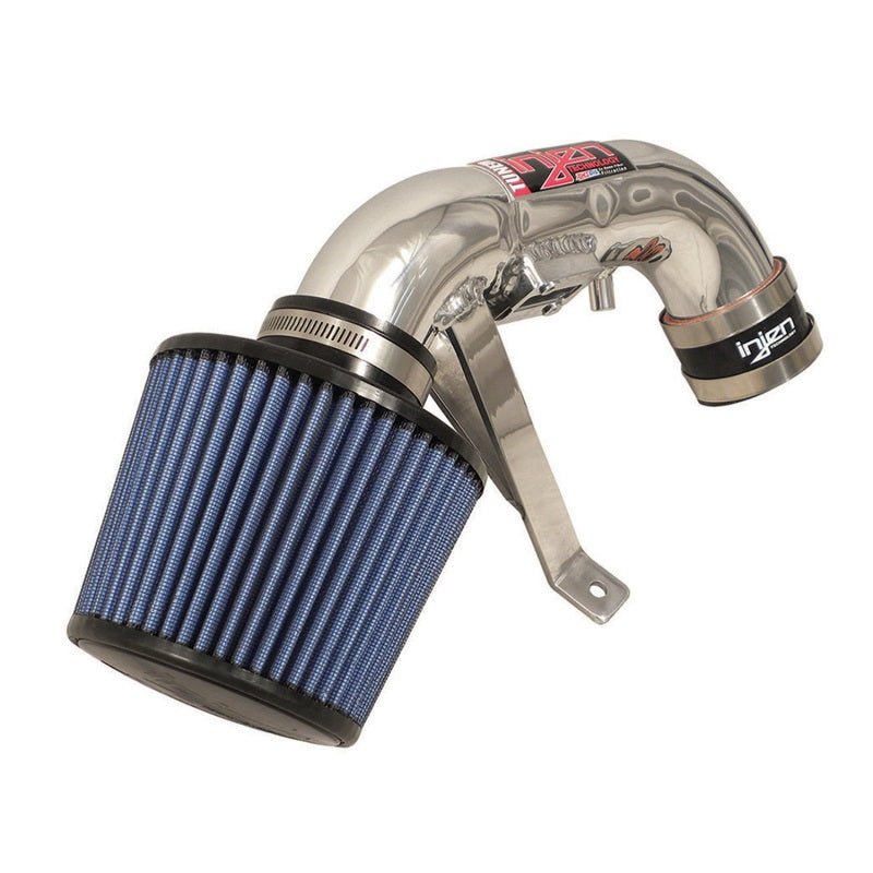 Injen 06-11 Honda Civic Hybrid 1.3L 4 cyl Polished Dyno-Tuned Air Intake w/ Web Nano-Fiber Filter - BLOX Racing
