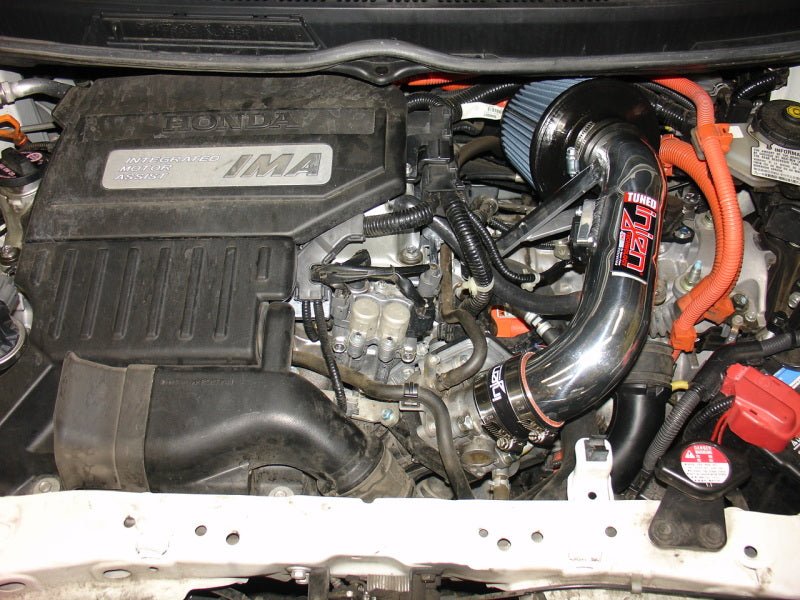 Injen 06-11 Honda Civic Hybrid 1.3L 4 cyl Polished Dyno-Tuned Air Intake w/ Web Nano-Fiber Filter - BLOX Racing
