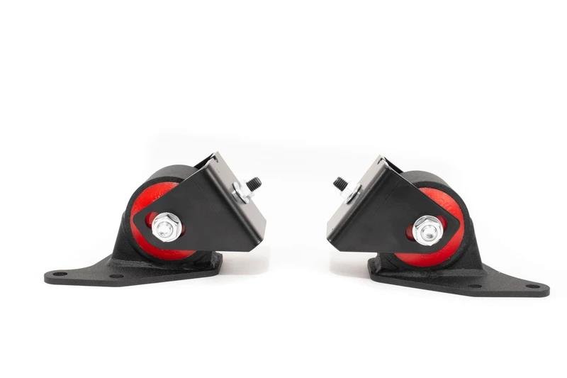 Innovative 90 - 93 Mazda Miata NA 1.6L Black Steel Replacement Mounts 60A Bushings (No Trans Mount) - BLOX Racing