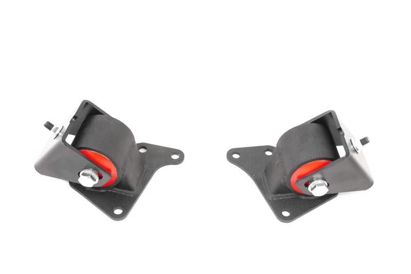 Innovative 90 - 93 Mazda Miata NA 1.6L Black Steel Replacement Mounts 60A Bushings (No Trans Mount) - BLOX Racing
