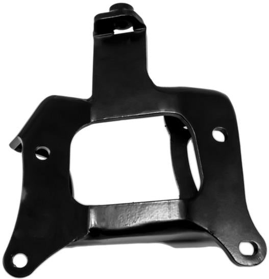 Innovative 92 - 00 Civic B/D - Series Black Steel A/C Bracket (D Series Compressor) - BLOX Racing