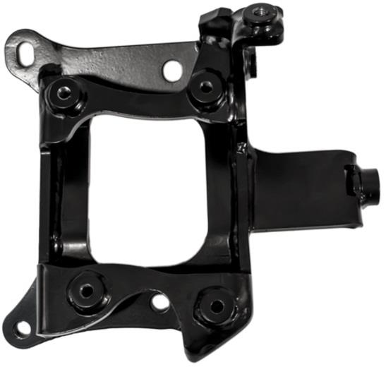 Innovative 92 - 00 Civic B/D - Series Black Steel A/C Bracket (D Series Compressor) - BLOX Racing