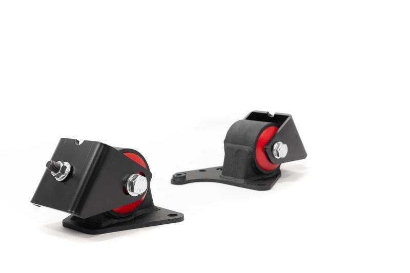 Innovative 94 - 97 Mazda Miata NA 1.8L Black Steel Replacement Mounts 60A Bushings (No Trans Mount) - BLOX Racing