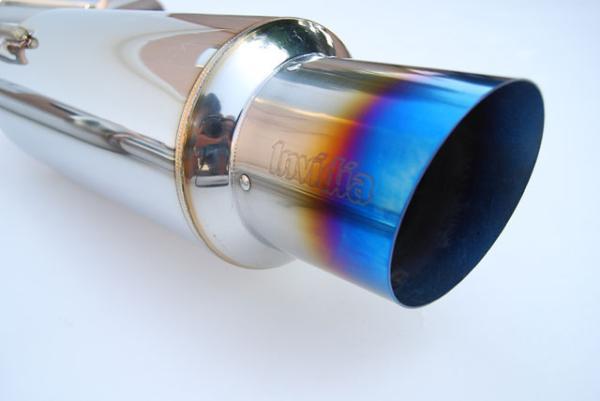 Invidia 00+ Mitsubishi Eclipse N1 Titanium Tip Cat-back Exhaust - BLOX Racing