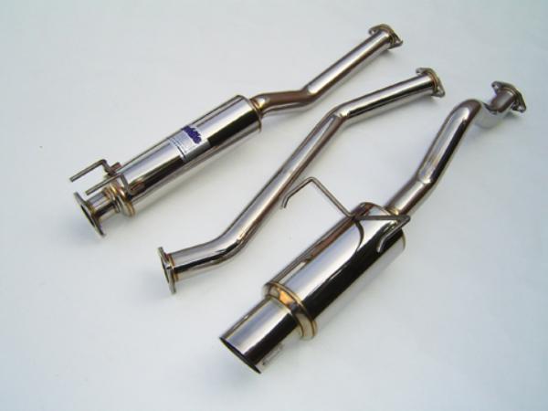 Invidia 01+ Civic EX 2DR/4DR 60mm (101mm tip) Cat-back Exhaust - BLOX Racing