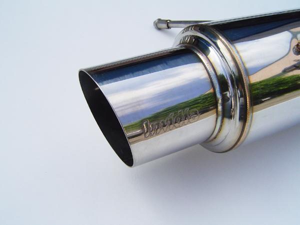 Invidia 02-07 WRX/STi 76mm N1 RACING Stainless Steel Tip Cat-back Exhaust - BLOX Racing