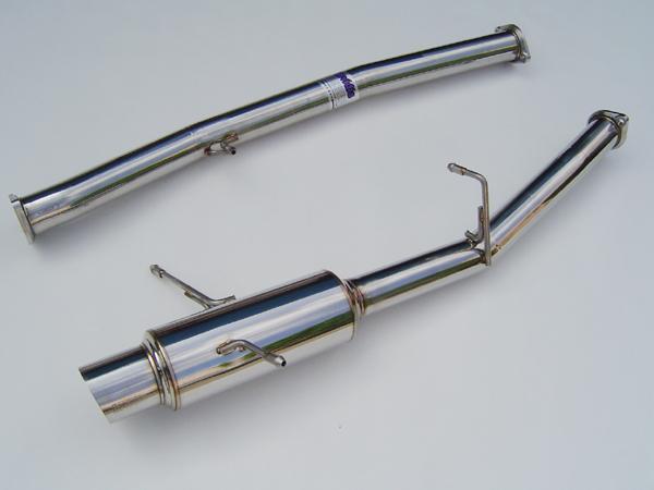 Invidia 02-07 WRX/STi 76mm N1 RACING Stainless Steel Tip Cat-back Exhaust - BLOX Racing