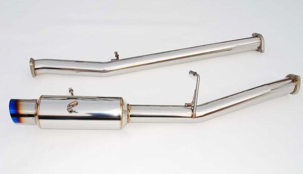 Invidia 02-07 WRX/STi 76mm N1 RACING Titanium Tip Cat-back Exhaust - BLOX Racing