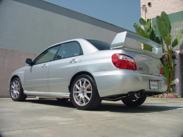 Invidia 02-07 WRX/STi 76mm N1 REGULAR Stainless Steel Tip Cat-back Exhaust - BLOX Racing