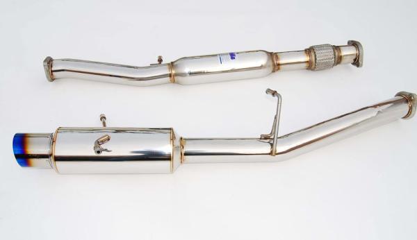 Invidia 02-07 WRX/STi 76mm N1 REGULAR Titanium Tip Cat-back Exhaust - BLOX Racing