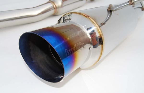 Invidia 02-07 WRX/STi 76mm N1 REGULAR Titanium Tip Cat-back Exhaust - BLOX Racing