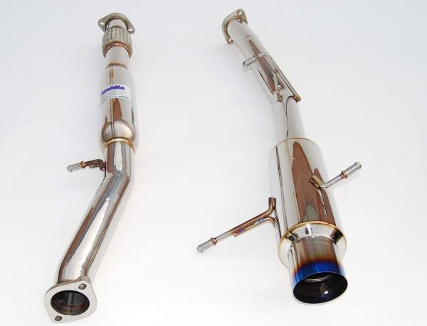 Invidia 02-07 WRX/STi 76mm N1 REGULAR Titanium Tip Cat-back Exhaust - BLOX Racing