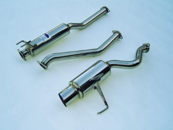 Invidia 02+ Honda Civic Si 3 Door (101mm tip) Cat- Back Exhaust - BLOX Racing