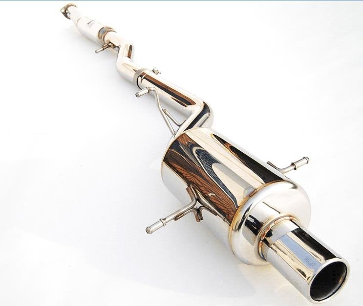 Invidia 04-08 Subaru Forester XT G200 Rolled Stainless Steel Cat-Back Exhaust - BLOX Racing
