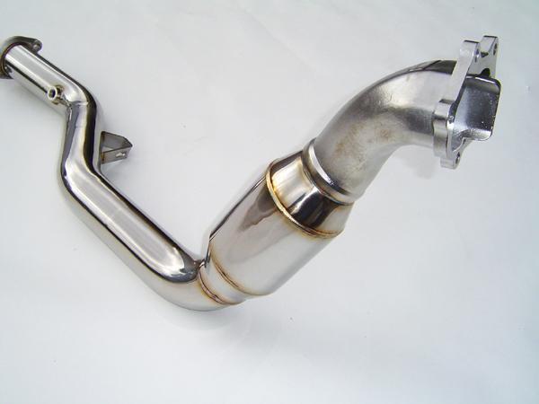Invidia 05+ MT LGT / 08+ WRX/STi Polished Divorced Waste Gate Downpipe - BLOX Racing