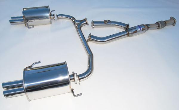 Invidia 05+ Subaru Legacy GT Stainless Steel Quad Tip Cat-back Exhaust - BLOX Racing