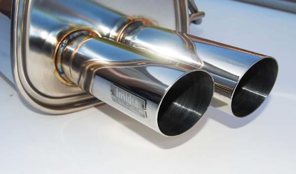 Invidia 05+ Subaru Legacy GT Stainless Steel Quad Tip Cat-back Exhaust - BLOX Racing