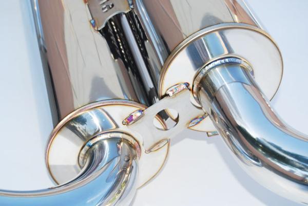 Invidia 07+ Infiniti G37 Coupe Gemini Single Layer Titanium Tip Cat-back Exhaust - BLOX Racing