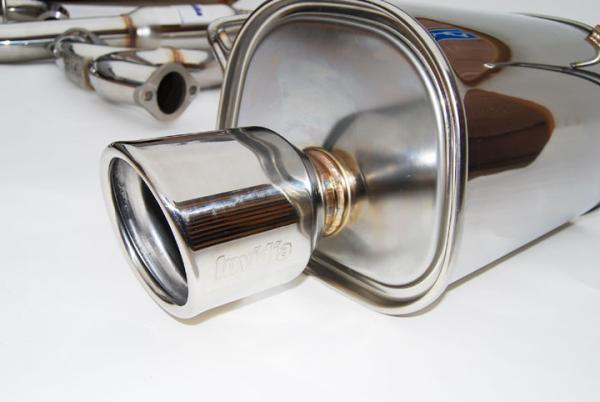 Invidia 08-09 WRX Sedan Q300 Dual Stainless Steel Tip Cat-back Exhaust - BLOX Racing