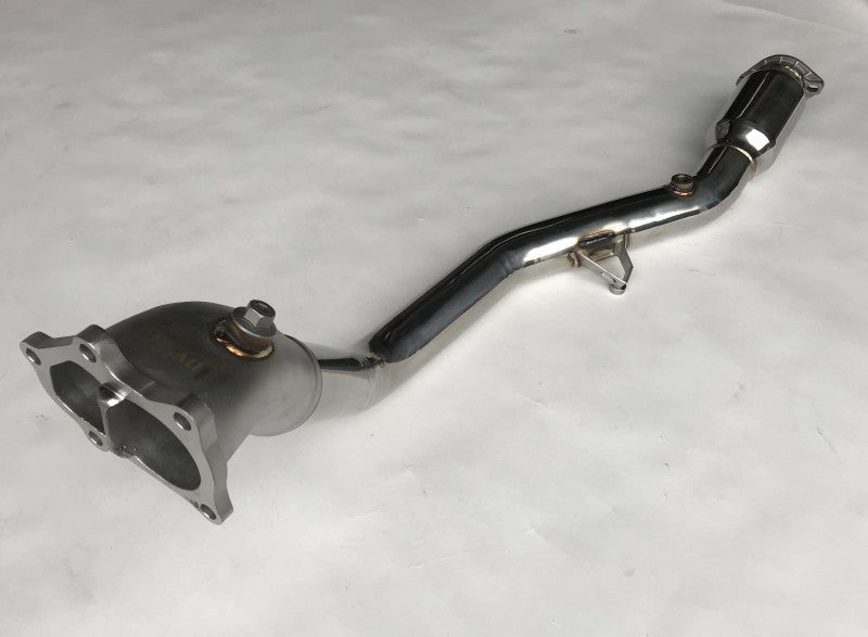 Invidia 08-19 WRX/STI Down-Pipe w/ High Flow Cat - BLOX Racing